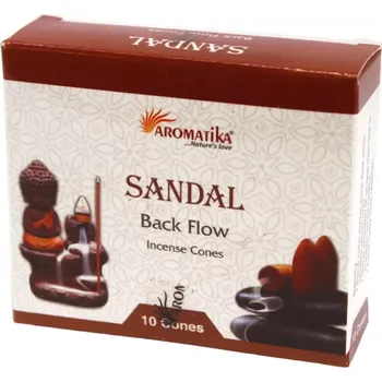 Aroma lampa Aromatika Vonné františky Tekoucí dým Aromatika Santalové Dřevo 10 ks