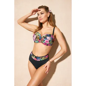 Dámské plavky Dvoudílné plavky Shiny Flowers Push-Up