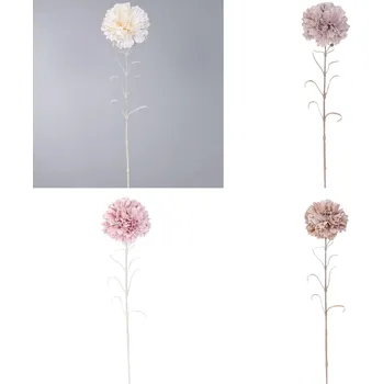 umělá květina Karafiát puder 65 cm mix barev Barva: Růžová