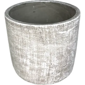 Betonový květináč válec hladký pr. 15cm, v. 13cm