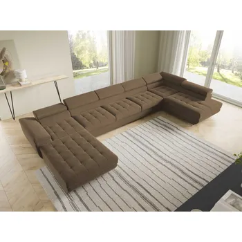 Sedací souprava Rozkládací sedací souprava do U Monza XL - Monolith 09 Varianta: Pravá