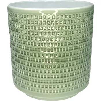 Obal na květináč Obal Orchid CALLA v. 12 cm pr. 9,5 cm salbeigrün