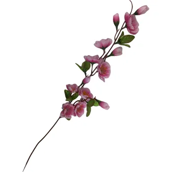 umělá květina Broskvoň větvička 60 cm kvetoucí mix barev Barva: Růžová