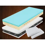 Tropico Ortopedická matrace SUPER FOX BLUE - 90x210 cm | akce 1+1 (2ks) | 26 cm | WELLNESS (s masážní profilací)