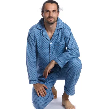 Pánské pyžamo Pánské pyžamo flanel 1P0612 xxl