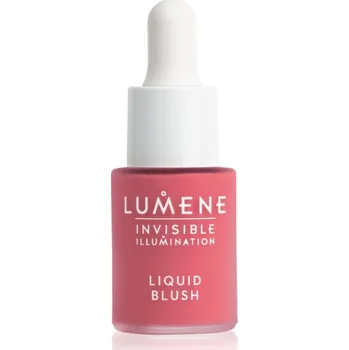 Tvářenka Lumene Invisible Illumination tekutá tvářenka pro rozjasnění pleti odstín Wild Flower 15 ml