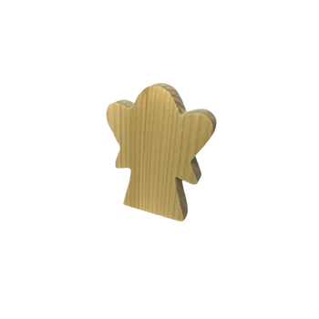 Vánoční dekorace Dřevěný anděl - stojící