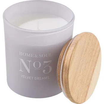 Svíčka Butlers HOME & SOUL Vonná svíčka se sójovým voskem No. 3 Velvet Dreams