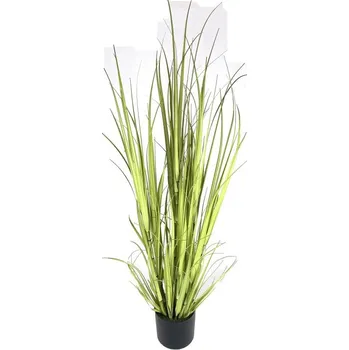umělá květina Umělá tráva LUX 122 cm v plastovém květináči