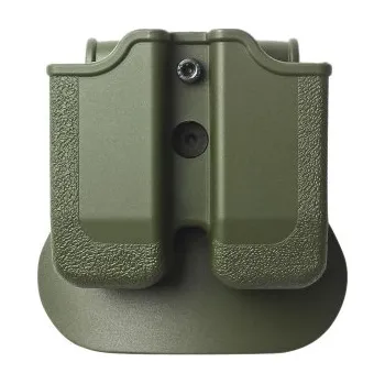 Příslušenství pro sportovní střelbu IMI Defense IMI-Z2030 - MP03 - polymerové pouzdro IMI Defense na 2 zásobníky (Beretta, Browning, Colt, CZ, EAA, Keltec, Magnum, SW, Sig, Taurus, Walther) - zelené