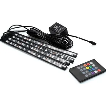 LED páska Escape6 Flexibilní LED neony určené k vnitřímu osvětlení, RGB 12V, IR, 4 pásky