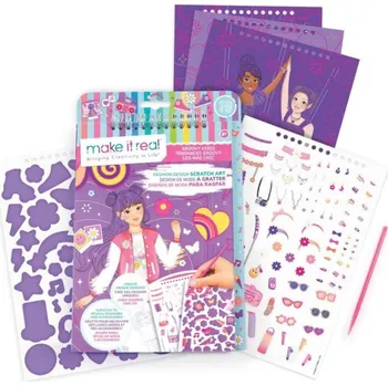 Houpací síť Make it Real Návrhářské portfolio - vyškrabovací