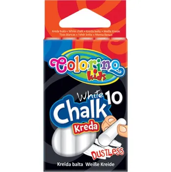 Kresba Patio Colorino křída bíla 10ks ,balení 12 ks 298782