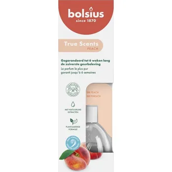Osvěžovač vzduchu Osvěžovač vzduchu TRUE SCENTS BROSKEV s tyčinkami 60ml