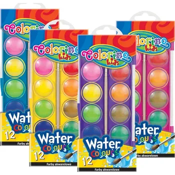 Vodová barva Patio Colorino vodové barvy 12ks 23mm 516306