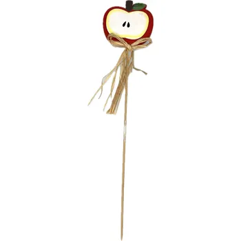 Dřevěný zápich mix druhů 30 cm Barva: Dýně