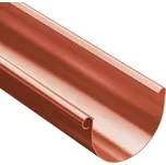 Plastový okapový žlab Gutta Aqua 125 x 4000 mm, cihlově červená