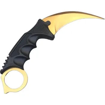 Kuchyňský nůž IZMAEL Outdoorový nůž SC 27746 Zlatá 8.5 cm