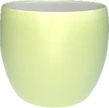 Obal na květináč Obal ROUND pr.13 cm pistácie pudr Barva: Růžová