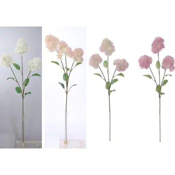 umělá květina Ruj vlasatá větev X3 - 70 cm mix barev Barva: Světle fialová