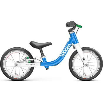 Odrážedlo Dětské odrážedlo WOOM 1 Go Metallic Blue 12