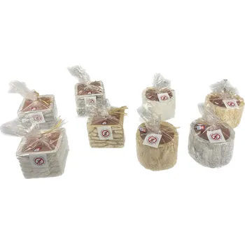 Svíčka Svíčka vonná proti hmyzu v sádrovém odlitku - mix druhů cca 10x7 cm