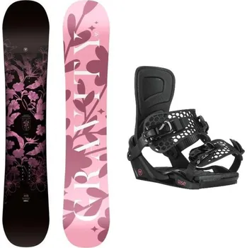 Snowboarding Gravity Empire 25/26 dámský snowboard + Gravity Rise black 25/26 snb vázání 155 cm + L (EU 41,5-43) + DÁREK + Doprava ZDARMA