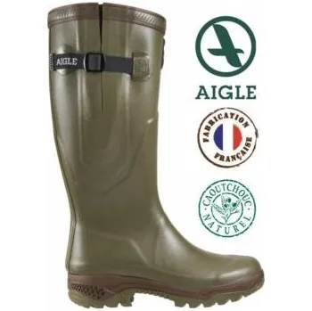 Pánské holínky AIGLE - PARCOURS® 2 Vario holínky světle zelené 36 Světle zelená