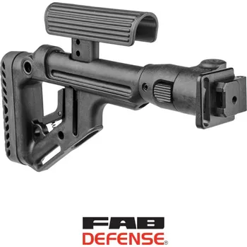 FAB Defense UAS-AKS P - Sklopná pažba pro AKS-74U (krinkov) typ Galil-2 - polymerová černá