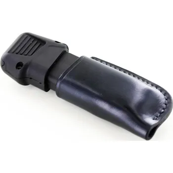 Příslušenství pro sportovní střelbu LOBO LB-MAG-G43 1Z OUT - Vnější kožené pouzdro na 1 zásobník Glock 43 s průvlekem - černé