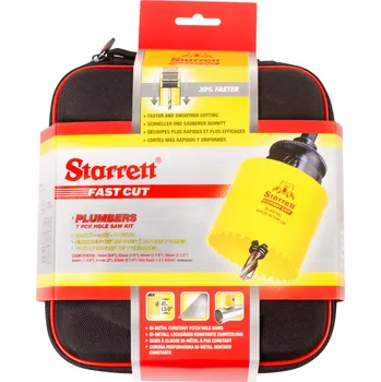 Vrták STARRETT sada vykružovacích korunek FAST CUT, značková - "Instalatér“
