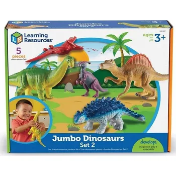 DINOSAUŘI Hračky pro DĚTI Sada 5 ks ODOLNÉ Figurky DEKORATIVNÍ