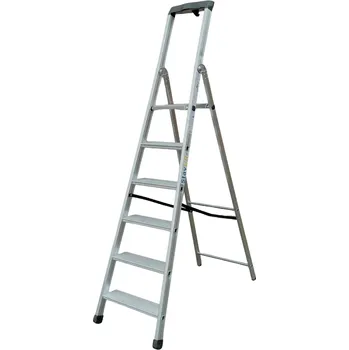 Žebřík Facal MAXI 110 Hliníkový stojací žebřík - schůdky 6 stupňů