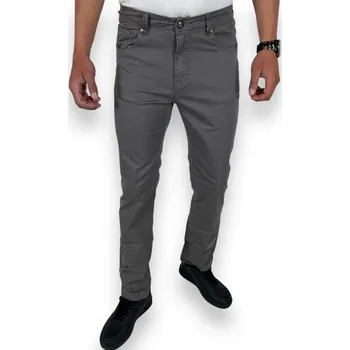 Pánské kalhoty Realize Pánské plátěné kalhoty ADAM Barva: Černá, Velikost: 42