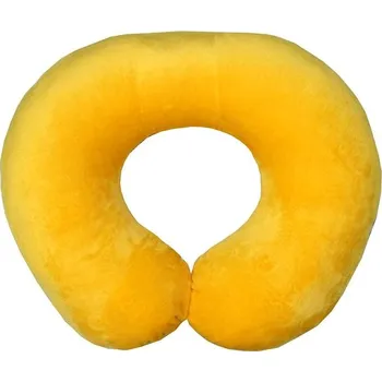 Cestovní polštářek SOTRA Cestovní polštář Bagel - Žlutý