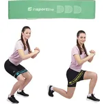 inSPORTline Posilovací smyčka Hiplop S 60x6 cm / 13 kg zelená