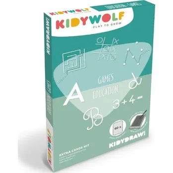 Výtvárné potřeby Kidywolf - Doplňkové karty Kidydraw mini – Hry a vzdělávání