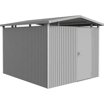 Zahradní domek Domek na nářadí Biohort PANORAMA P5, šedý křemen, dvoukřídlé dveře BH18069