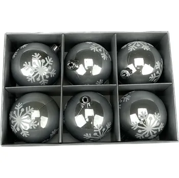 Vánoce Vánoční ozdoby stříbrné X6