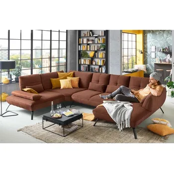 Sedací souprava Rohová sedací souprava do tvaru U DOVER Levý roh