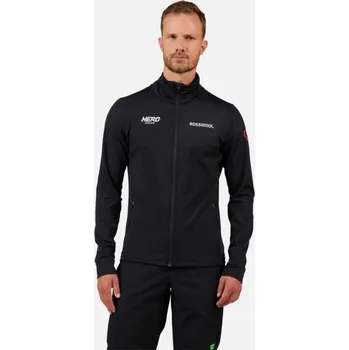 Pánská mikina Mikina ROSSIGNOL HERO MID LAYER STRETCH JKT-BLACK - L