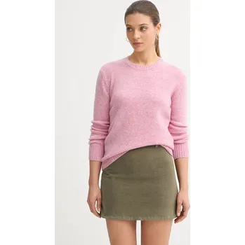 Dámský svetr Vlněný svetr United Colors of Benetton 103ME1N23.507 růžová 03X, vel. XL