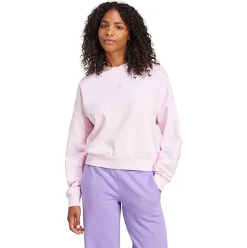 Pánská mikina Dámská zateplená mikina ADIDAS-W SL FC SWT CLPINK/WHITE Růžová M