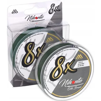 Mikado Nihonto Octa Braid Šňůra 0,16 mm x 150 m