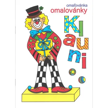 omalovánky Mezuza Omalovánky A5 Klauni 585263