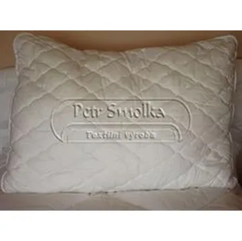 Polštář Polštář Smolka 70x90cm náplň 1000g praní do 90 stupňů (plněný kuličkami na zip)