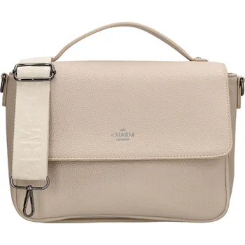 Kabelka Elegantní dámská kabelka Charm London Mulberry - béžová