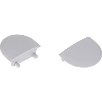 LED osvětlení IN-LIGHT Koncovka profilu INLINE Z šedá