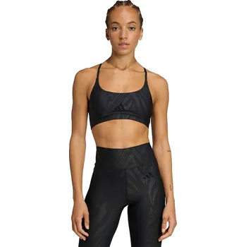 Podprsenka Dámská tréninková sportovní podprsenka ADIDAS-LS AOP BRA BLACK Černá XL