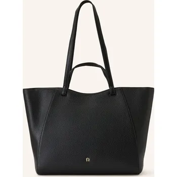 Kabelka Aigner Dámská Nákupní Taška Pura, černá / zlatá, one size